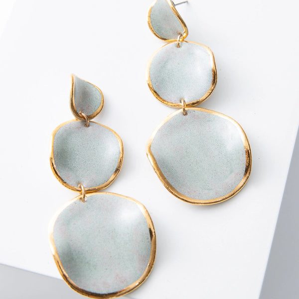 Stacked Spheres Earrings