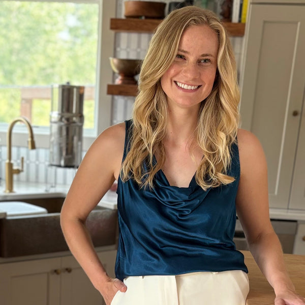 Charlotte Satin Tank