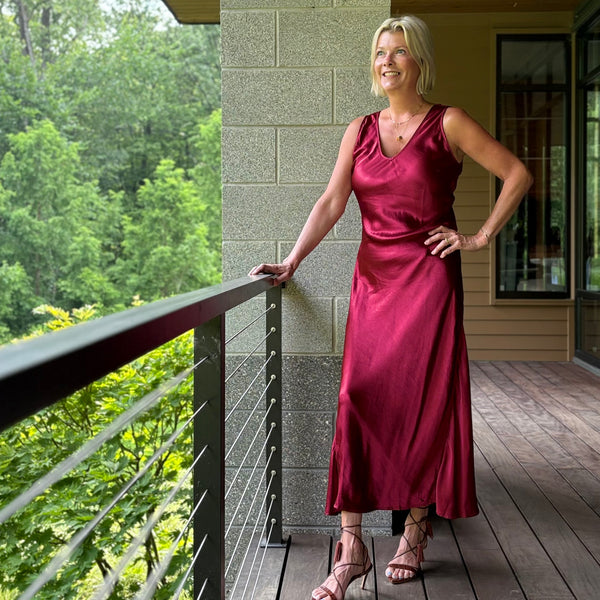 Silky Maxi Dress
