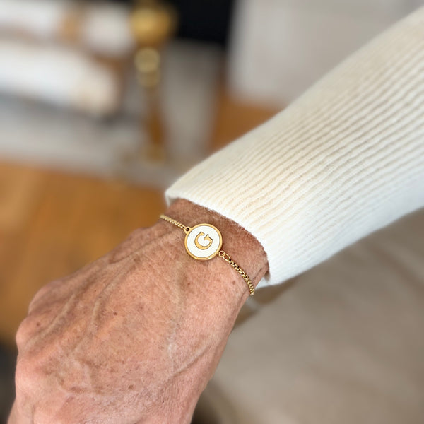 Martha Initial Bracelet