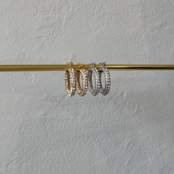 Shimmering Hoops