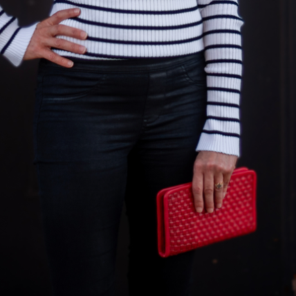 Woven Together Clutch