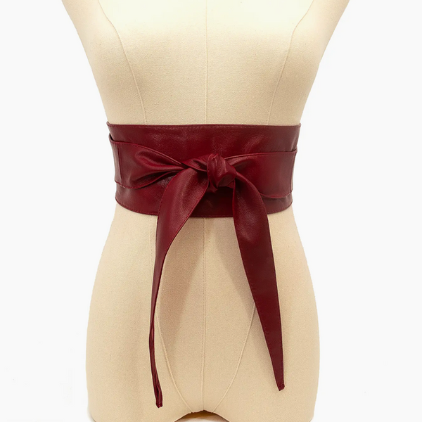 Leather Wrap Belt