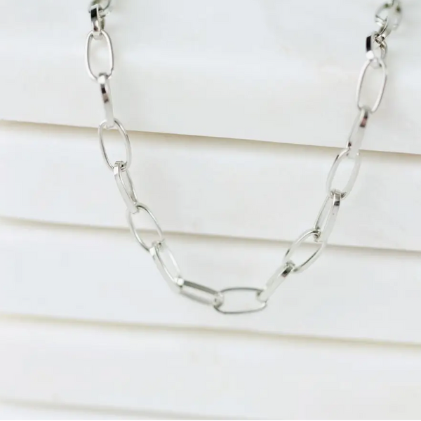 Connie Paperclip Necklace