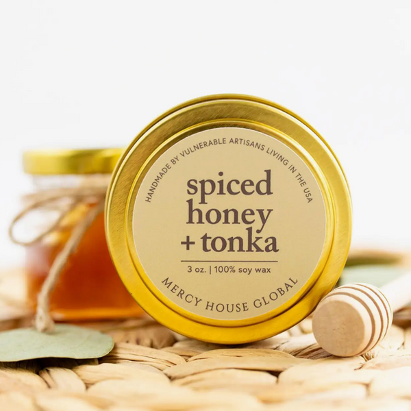 Spiced Honey & Tonka Candle