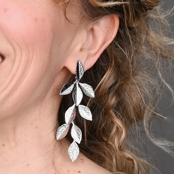 Cascade Leaf Earrings