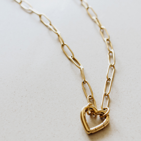 Open Heart Necklace