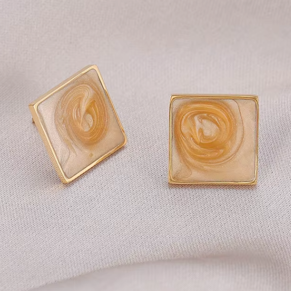 Drip Glaze Earrings
