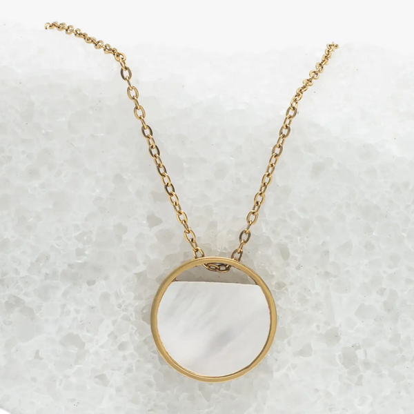Iris Mother of Pearl Necklace