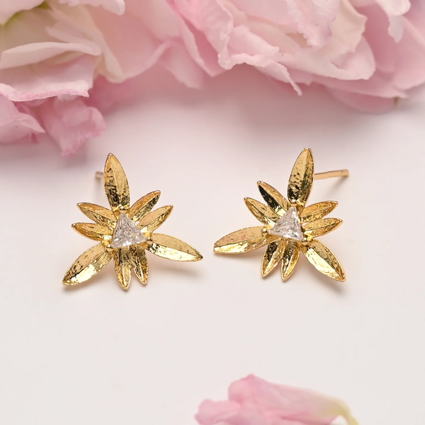 Sunlit Blossom Earrings