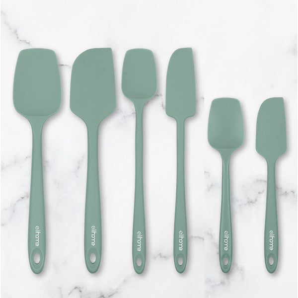 6 Piece Silicone Spatula Set