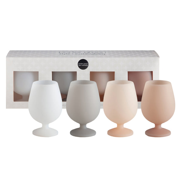 Stemm Silicone Unbreakable Wine Glasses
