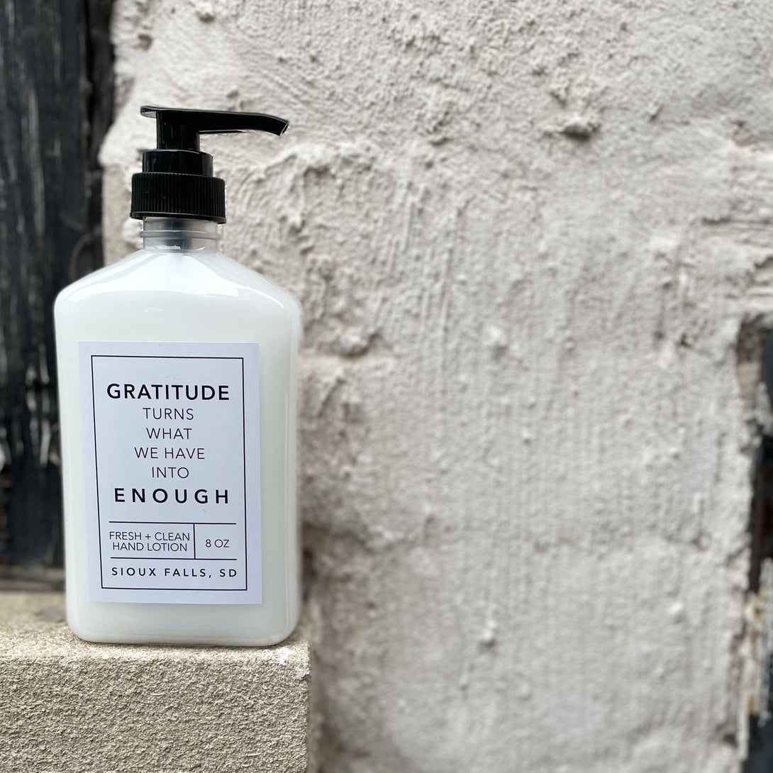 Gratitude Hand Lotion-Home and Body-Freedom Studios-White-Adored Boutique