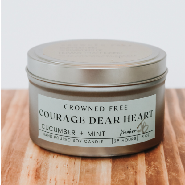 Courage Dear Heart Candle