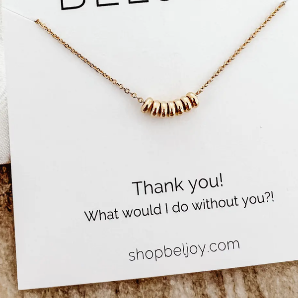 Thank You Necklace, 1