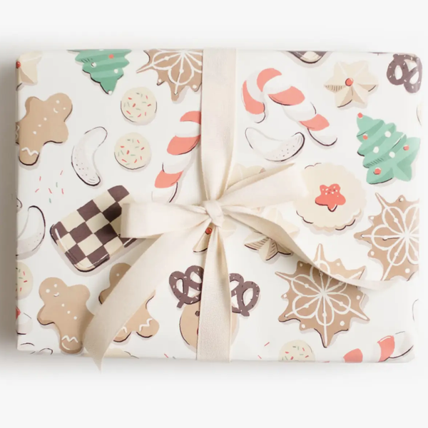 In-Store Pickup Only: Christmas Cookie Wrapping Paper Roll