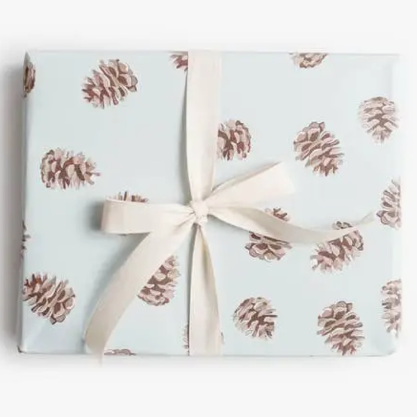 In-Store Pickup Only: Pinecone Wrapping Paper Roll